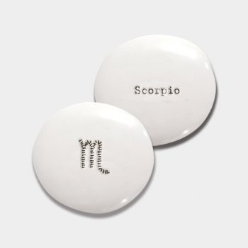 Scorpio Glazed Pebble