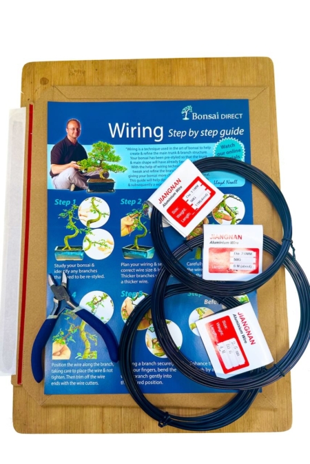 Bonsai tree wiring kit
