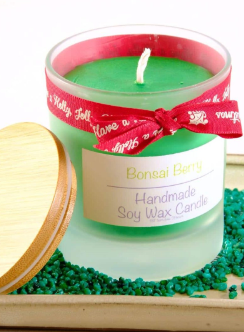 Bonsai Direct Christmas candle - perfect Christmas gift