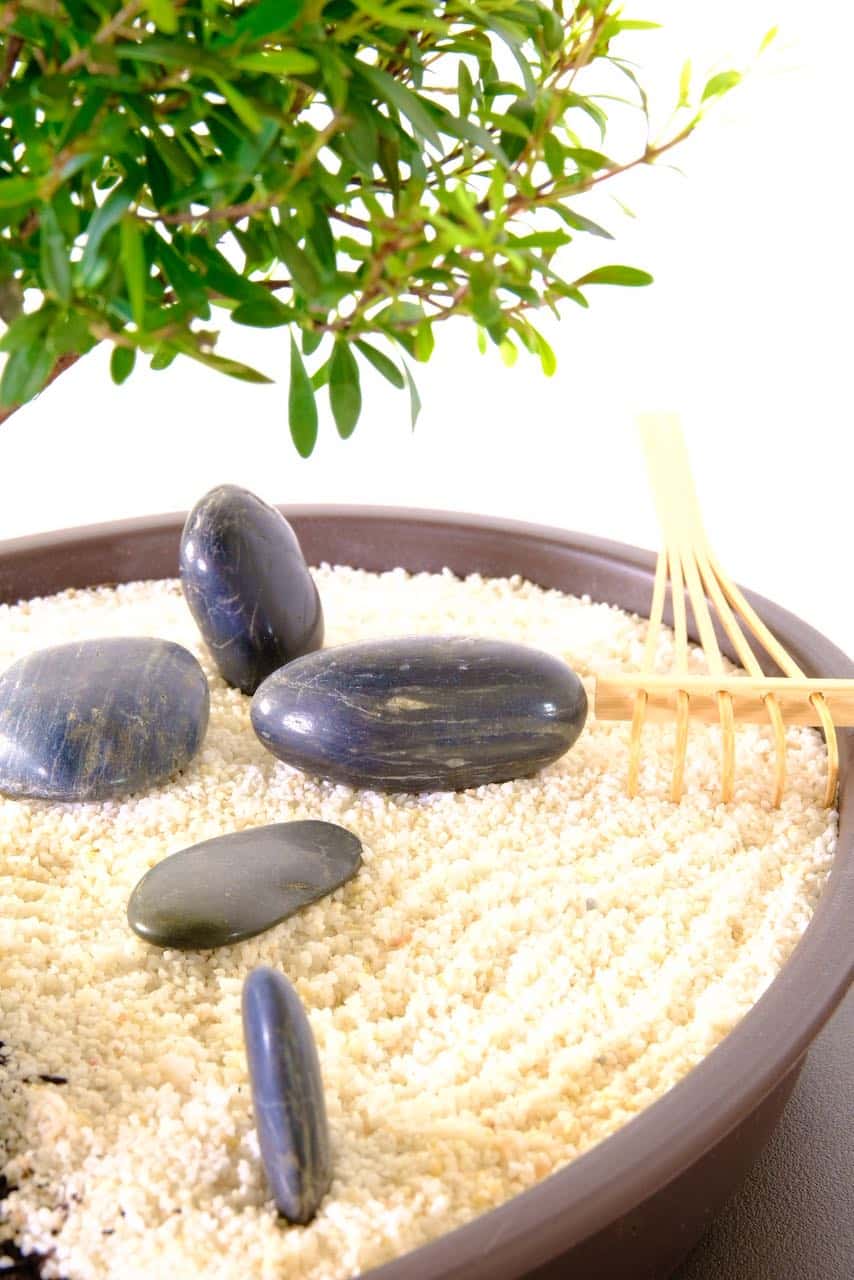 Close up of the sand and rocks