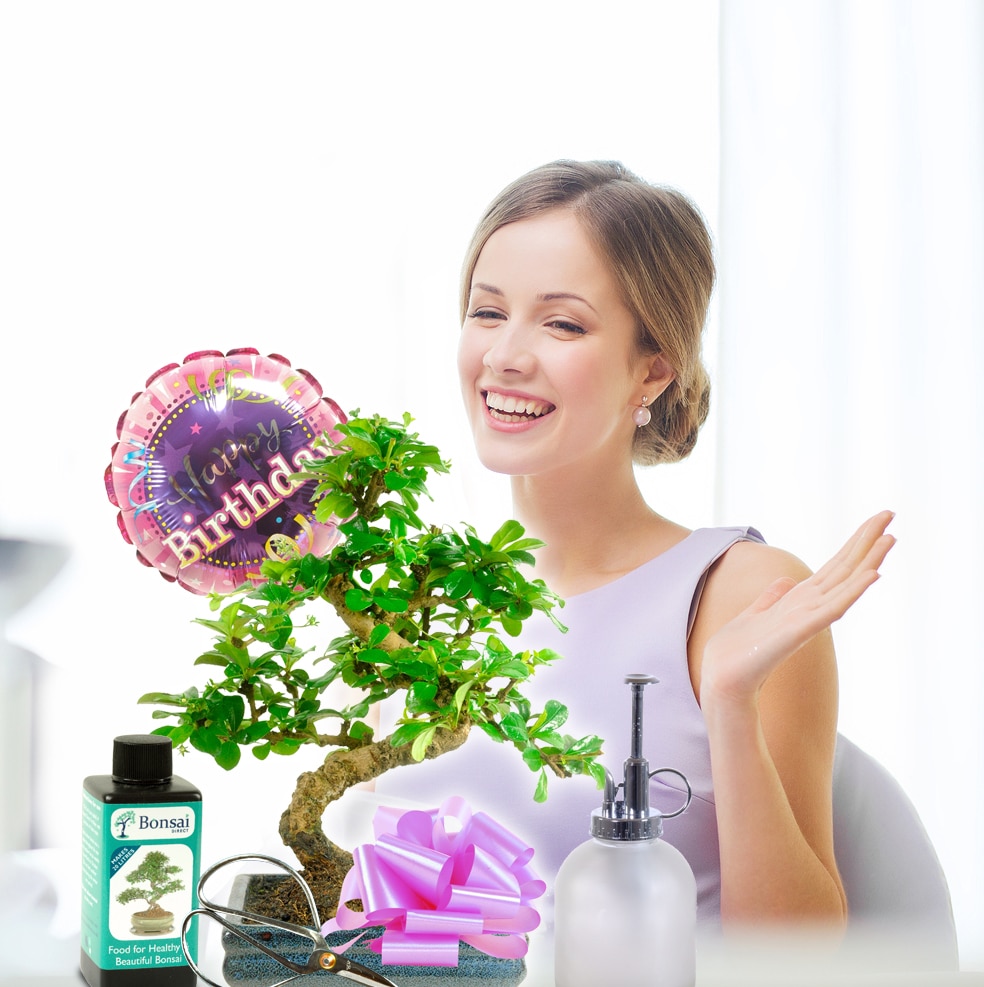 Unique bonsai tree gifts for her