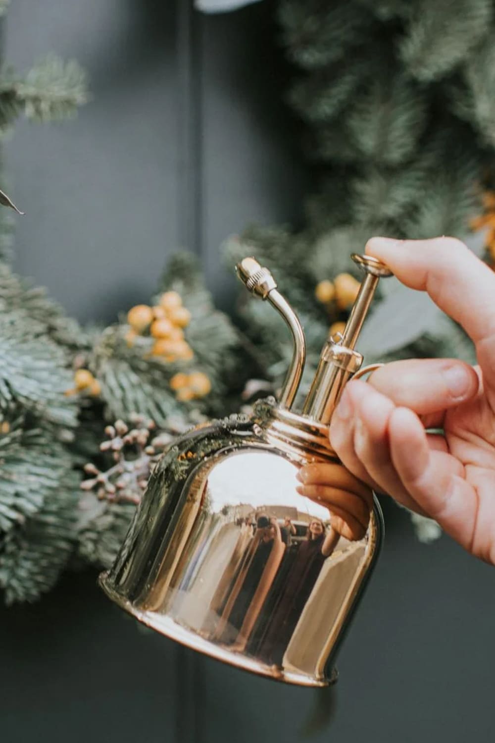 Pretty brass plant mister - ideal fro bonsai trees