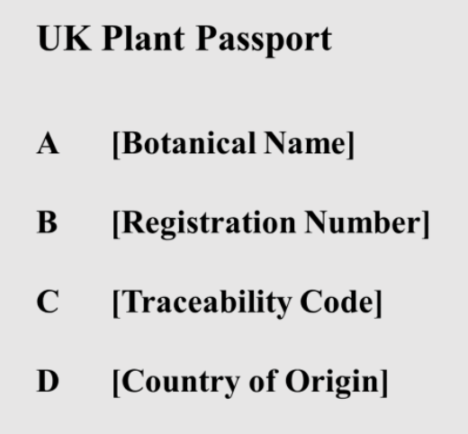 UK Plant Passport information | Bonsai Plant Passports