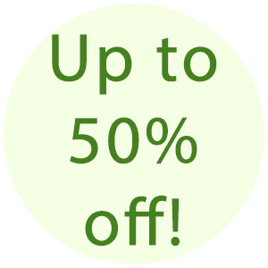 Up to 50% off